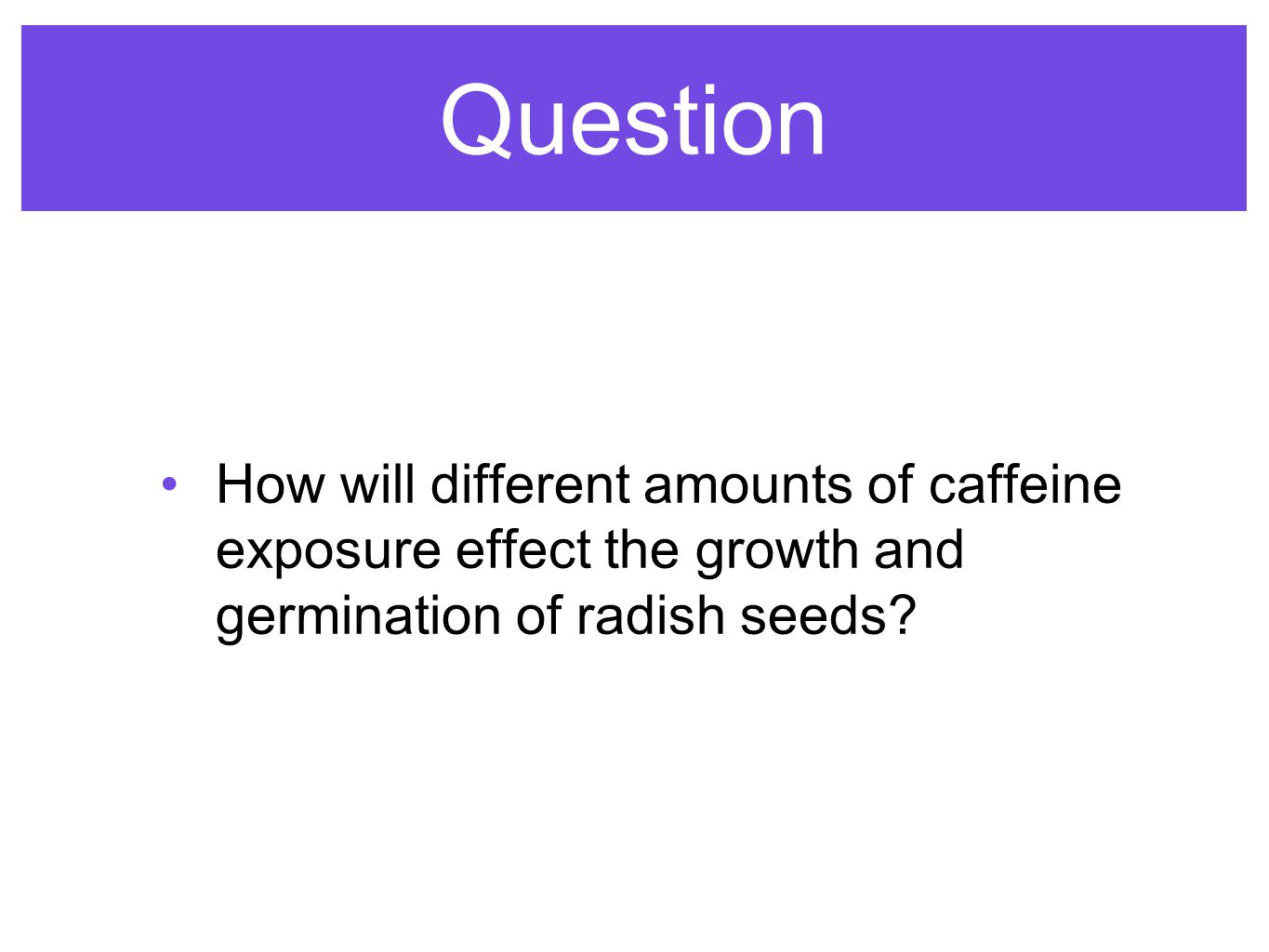 Effects of Light on Seed Germination and Plant Growth